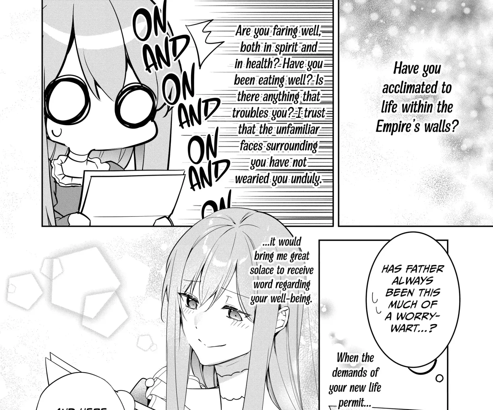 Mujikaku Seijo wa Kyou mo Muishiki ni Chikara wo Tarenagasu - Koushaku-ke no Ochikobore Reijou, Totsugisaki de Shiwase wo Tsukami Toru Chapter 6 page 49