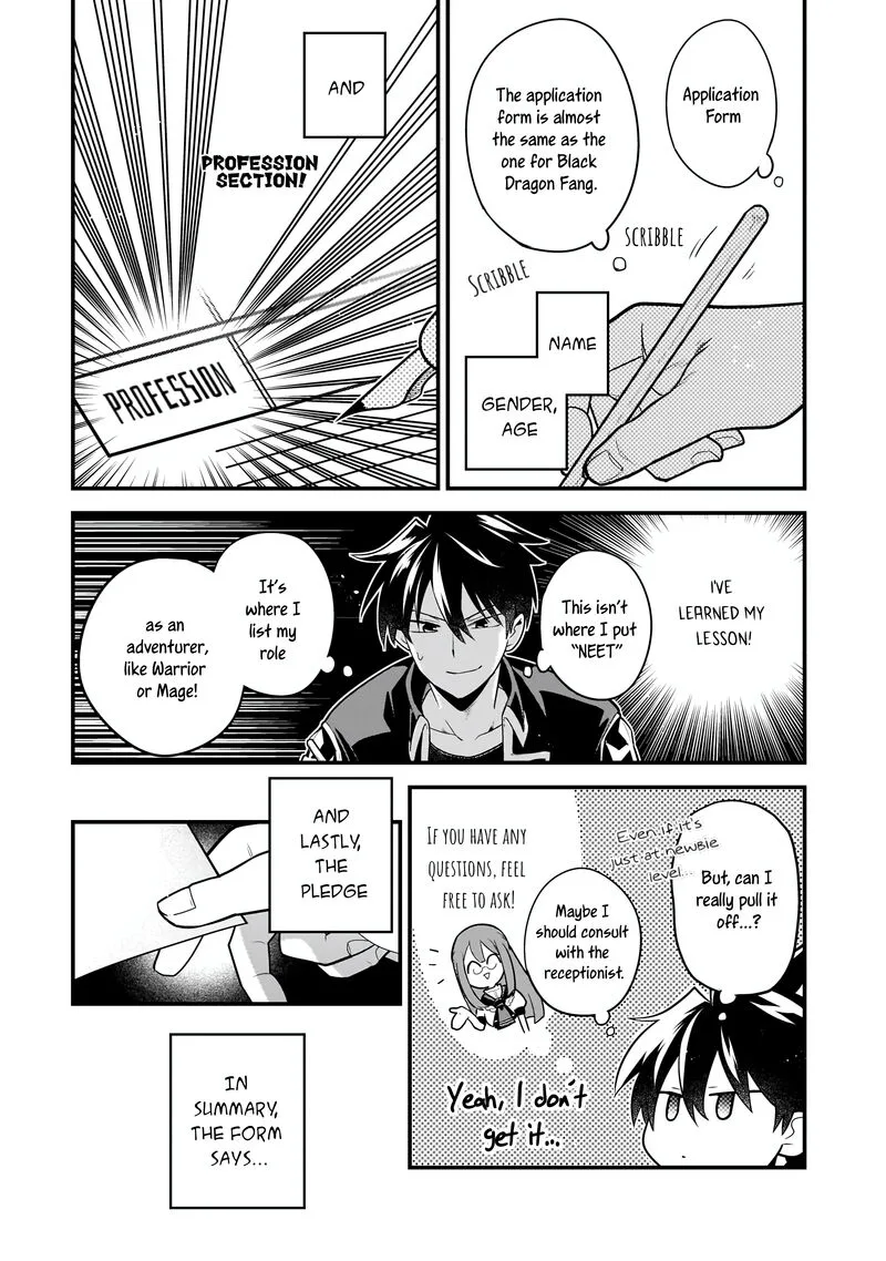 Mukiryoku Neet na Moto Shindou, Boukensha ni naru Chapter 12 page 3