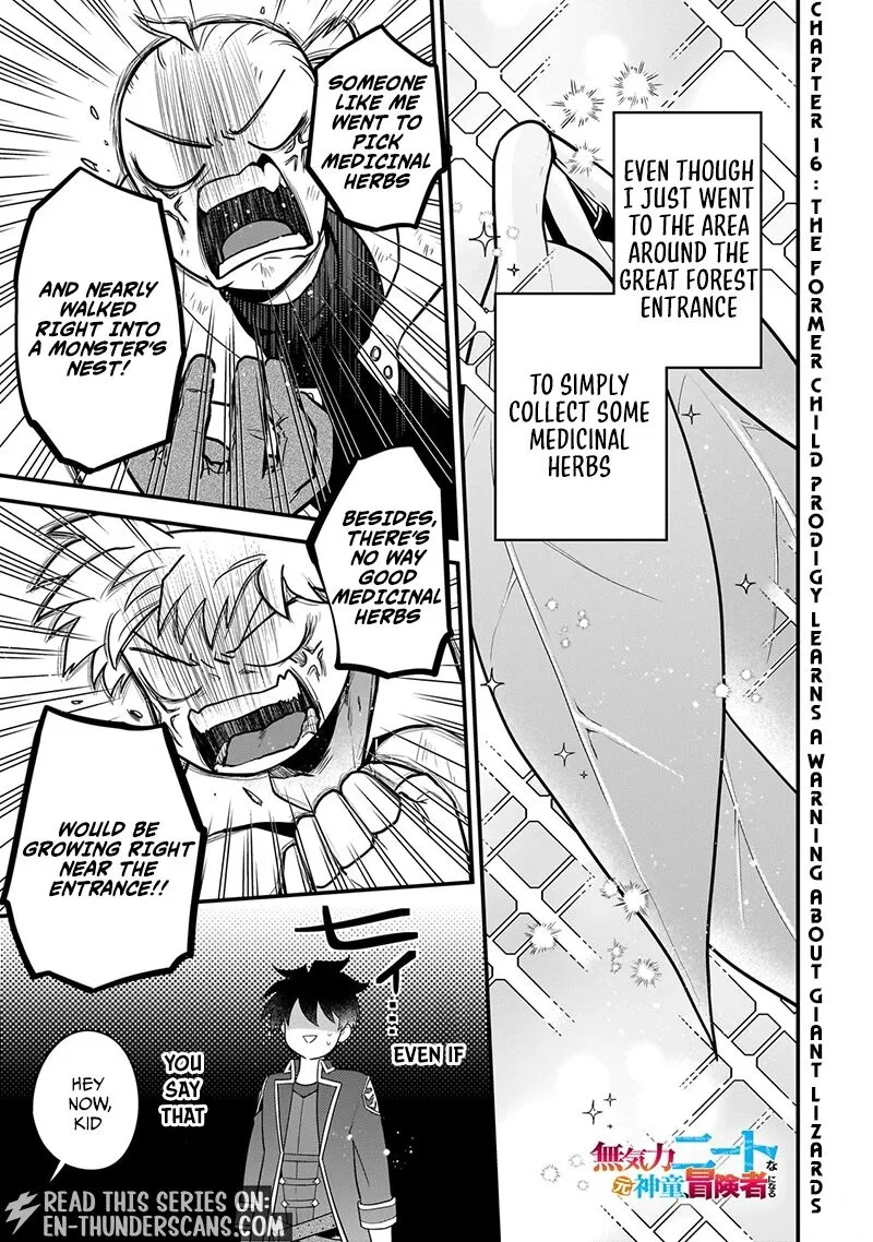 Mukiryoku Neet na Moto Shindou, Boukensha ni naru Chapter 16 page 2
