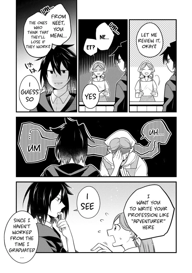 Mukiryoku Neet na Moto Shindou, Boukensha ni naru Chapter 2 page 5