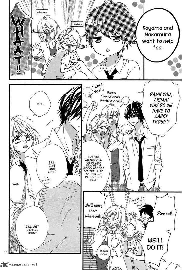Mune ga Naru no wa Kimi no Sei Chapter 12 page 16
