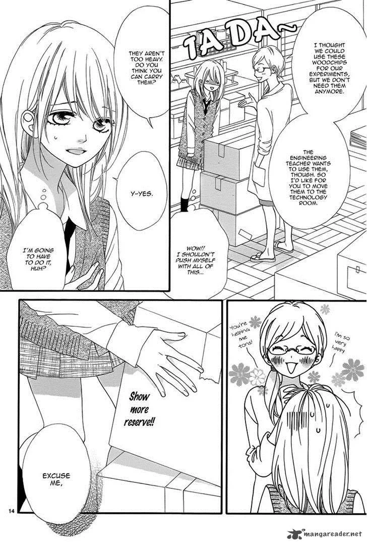 Mune ga Naru no wa Kimi no Sei Chapter 12 page 14