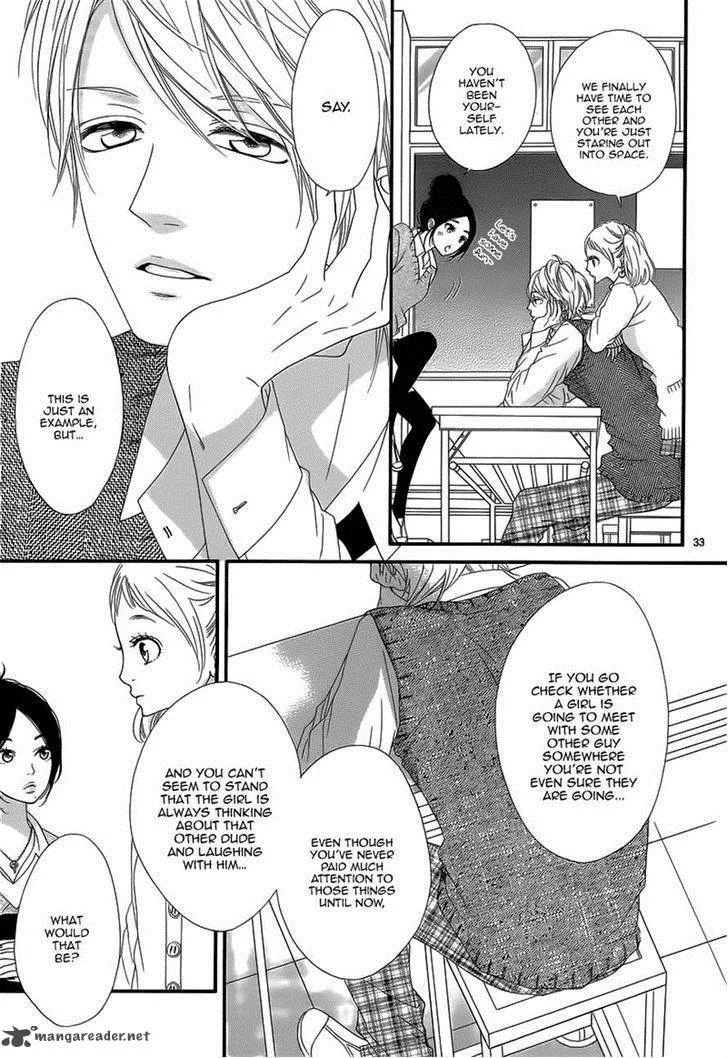 Mune ga Naru no wa Kimi no Sei Chapter 13 page 33