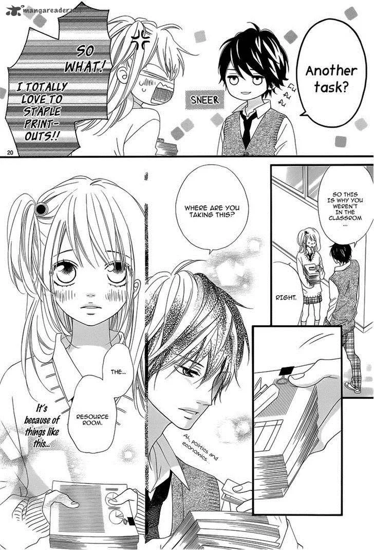 Mune ga Naru no wa Kimi no Sei Chapter 13 page 20