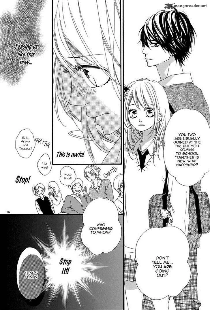 Mune ga Naru no wa Kimi no Sei Chapter 13 page 16