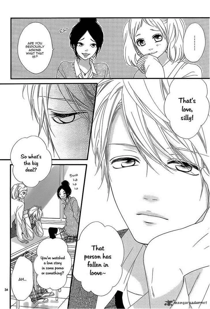 Mune ga Naru no wa Kimi no Sei Chapter 13 page 34