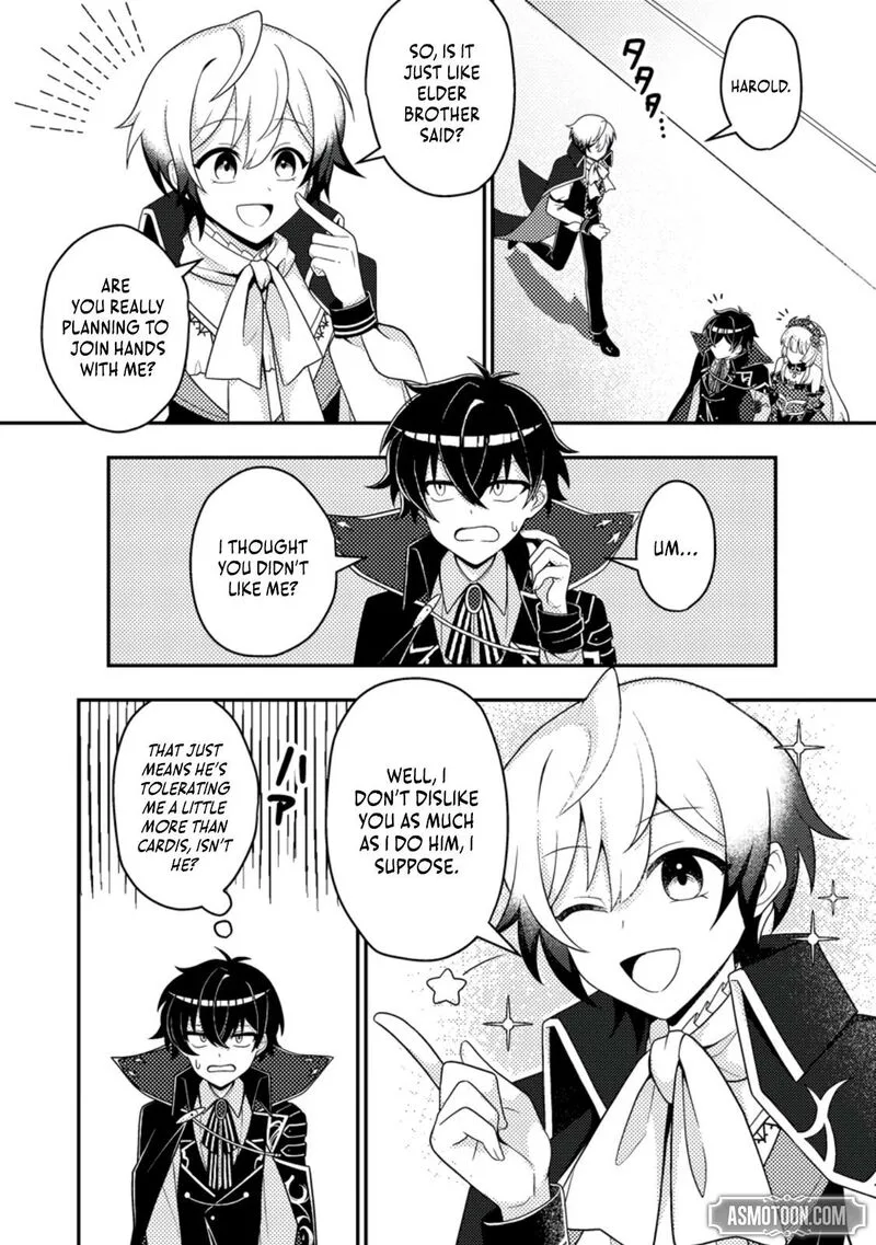 Munou no Akudou Ouji wa Ikinokoritai: Ren'ai RPG no Akuyaku Mob ni Tensei Shita kedo, Gensaku Mushi Shite Saikyou o Mezasu Chapter 10.1 page 4
