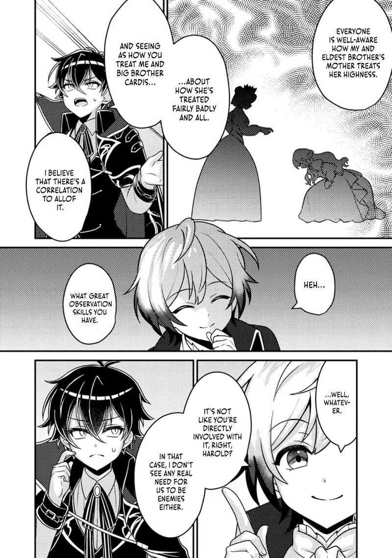 Munou no Akudou Ouji wa Ikinokoritai: Ren'ai RPG no Akuyaku Mob ni Tensei Shita kedo, Gensaku Mushi Shite Saikyou o Mezasu Chapter 10.1 page 6