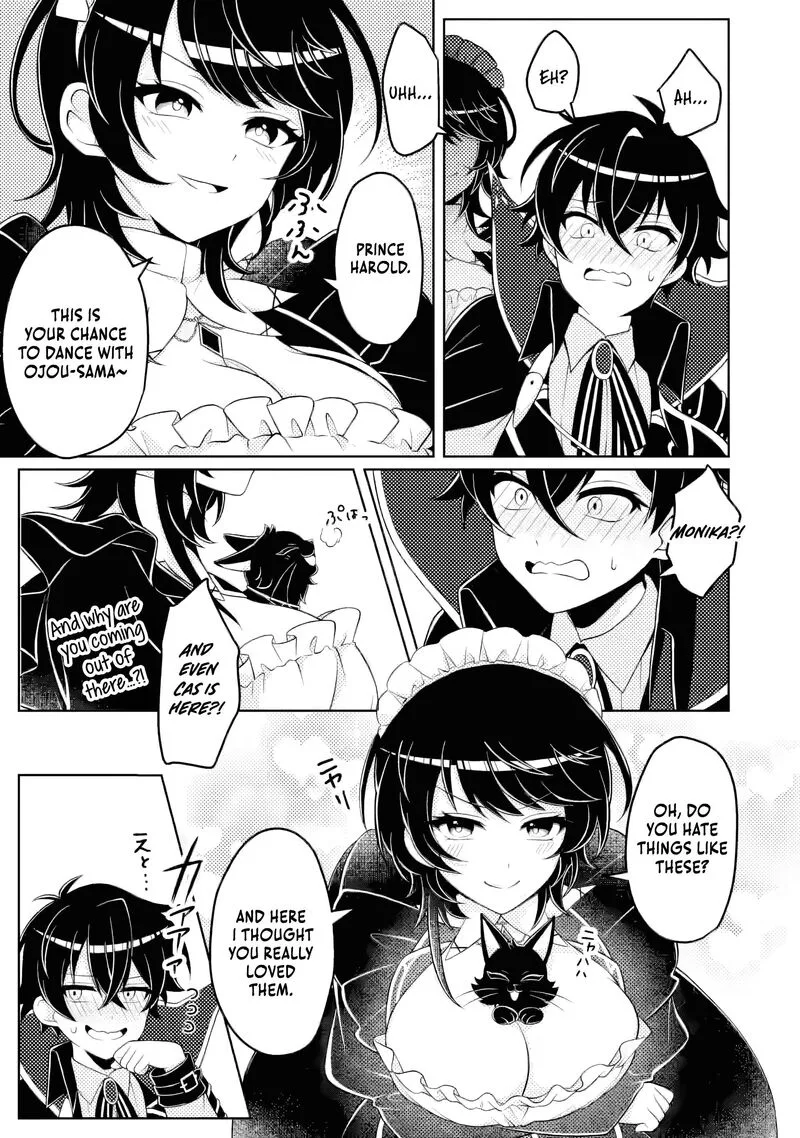 Munou no Akudou Ouji wa Ikinokoritai: Ren'ai RPG no Akuyaku Mob ni Tensei Shita kedo, Gensaku Mushi Shite Saikyou o Mezasu Chapter 12.1 page 11