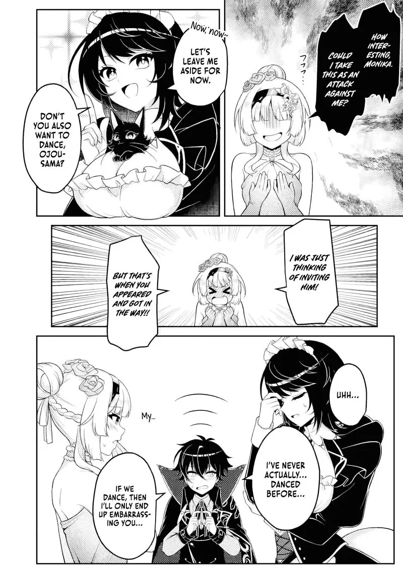 Munou no Akudou Ouji wa Ikinokoritai: Ren'ai RPG no Akuyaku Mob ni Tensei Shita kedo, Gensaku Mushi Shite Saikyou o Mezasu Chapter 12.2 page 1