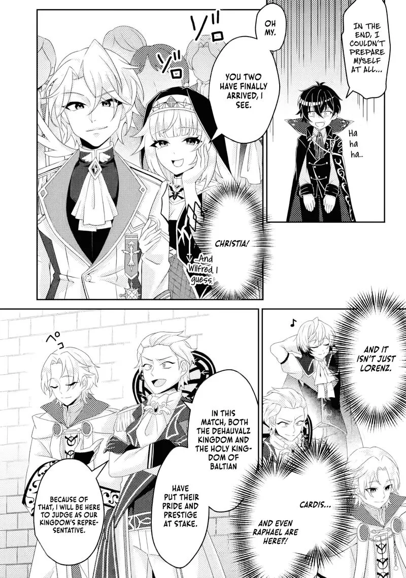 Munou no Akudou Ouji wa Ikinokoritai: Ren'ai RPG no Akuyaku Mob ni Tensei Shita kedo, Gensaku Mushi Shite Saikyou o Mezasu Chapter 13.1 page 8