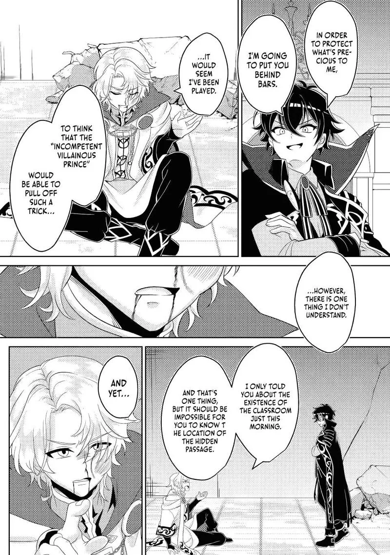 Munou no Akudou Ouji wa Ikinokoritai: Ren'ai RPG no Akuyaku Mob ni Tensei Shita kedo, Gensaku Mushi Shite Saikyou o Mezasu Chapter 15.1 page 3