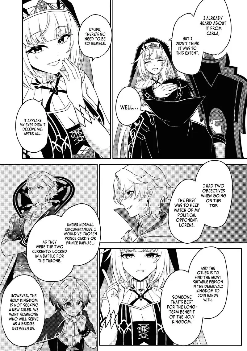 Munou no Akudou Ouji wa Ikinokoritai: Ren'ai RPG no Akuyaku Mob ni Tensei Shita kedo, Gensaku Mushi Shite Saikyou o Mezasu Chapter 15.4 page 4