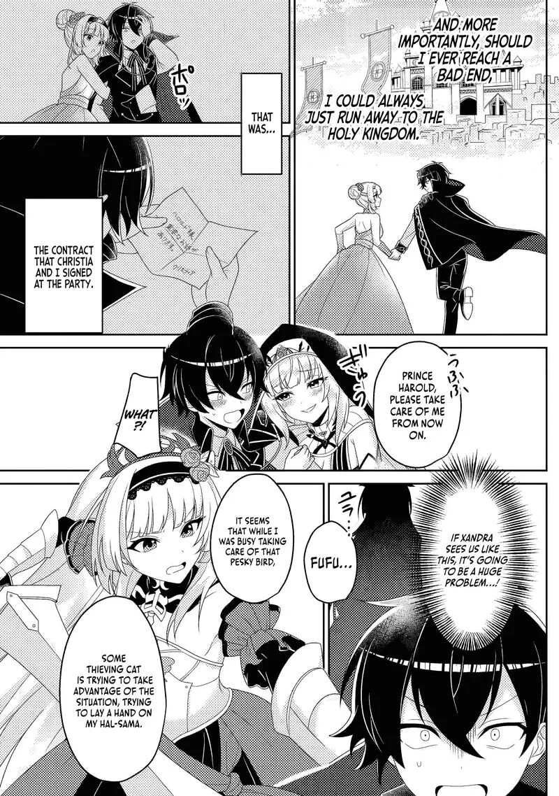Munou no Akudou Ouji wa Ikinokoritai: Ren'ai RPG no Akuyaku Mob ni Tensei Shita kedo, Gensaku Mushi Shite Saikyou o Mezasu Chapter 15.4 page 6