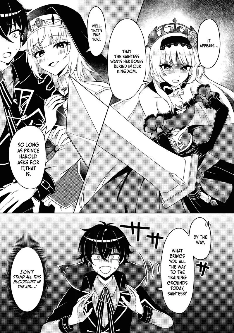 Munou no Akudou Ouji wa Ikinokoritai: Ren'ai RPG no Akuyaku Mob ni Tensei Shita kedo, Gensaku Mushi Shite Saikyou o Mezasu Chapter 16 page 7