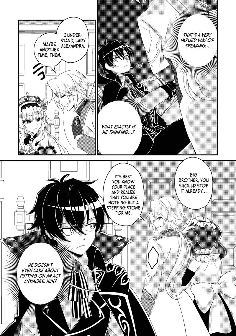 Munou no Akudou Ouji wa Ikinokoritai: Ren'ai RPG no Akuyaku Mob ni Tensei Shita kedo, Gensaku Mushi Shite Saikyou o Mezasu Chapter 17.2 page 4