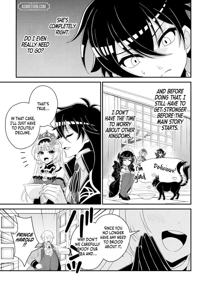 Munou no Akudou Ouji wa Ikinokoritai: Ren'ai RPG no Akuyaku Mob ni Tensei Shita kedo, Gensaku Mushi Shite Saikyou o Mezasu Chapter 17.3 page 3