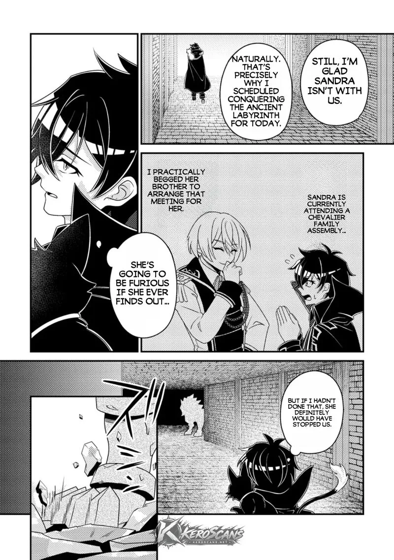 Munou no Akudou Ouji wa Ikinokoritai: Ren'ai RPG no Akuyaku Mob ni Tensei Shita kedo, Gensaku Mushi Shite Saikyou o Mezasu Chapter 19.2 page 14