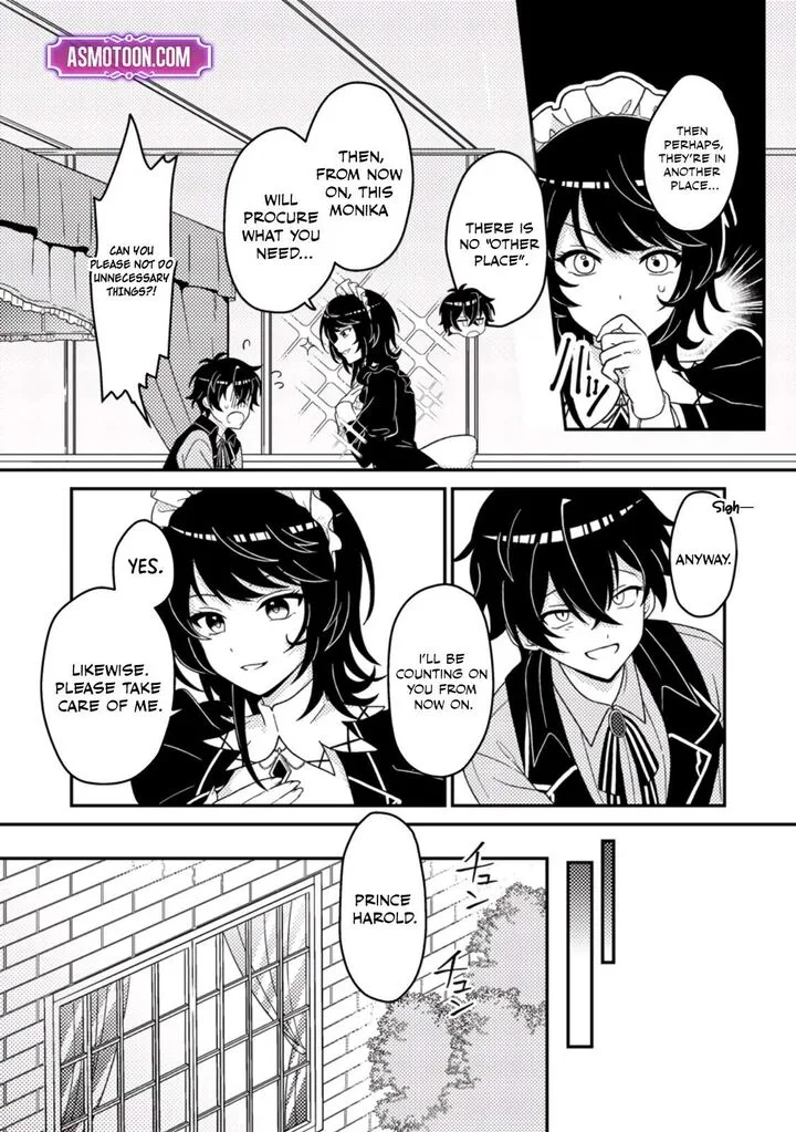 Munou no Akudou Ouji wa Ikinokoritai: Ren'ai RPG no Akuyaku Mob ni Tensei Shita kedo, Gensaku Mushi Shite Saikyou o Mezasu Chapter 2 page 19