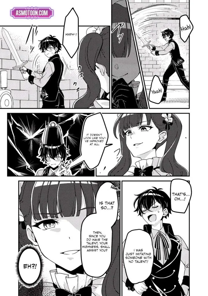 Munou no Akudou Ouji wa Ikinokoritai: Ren'ai RPG no Akuyaku Mob ni Tensei Shita kedo, Gensaku Mushi Shite Saikyou o Mezasu Chapter 2 page 9