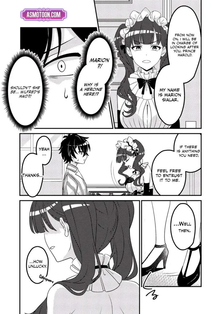 Munou no Akudou Ouji wa Ikinokoritai: Ren'ai RPG no Akuyaku Mob ni Tensei Shita kedo, Gensaku Mushi Shite Saikyou o Mezasu Chapter 2 page 2