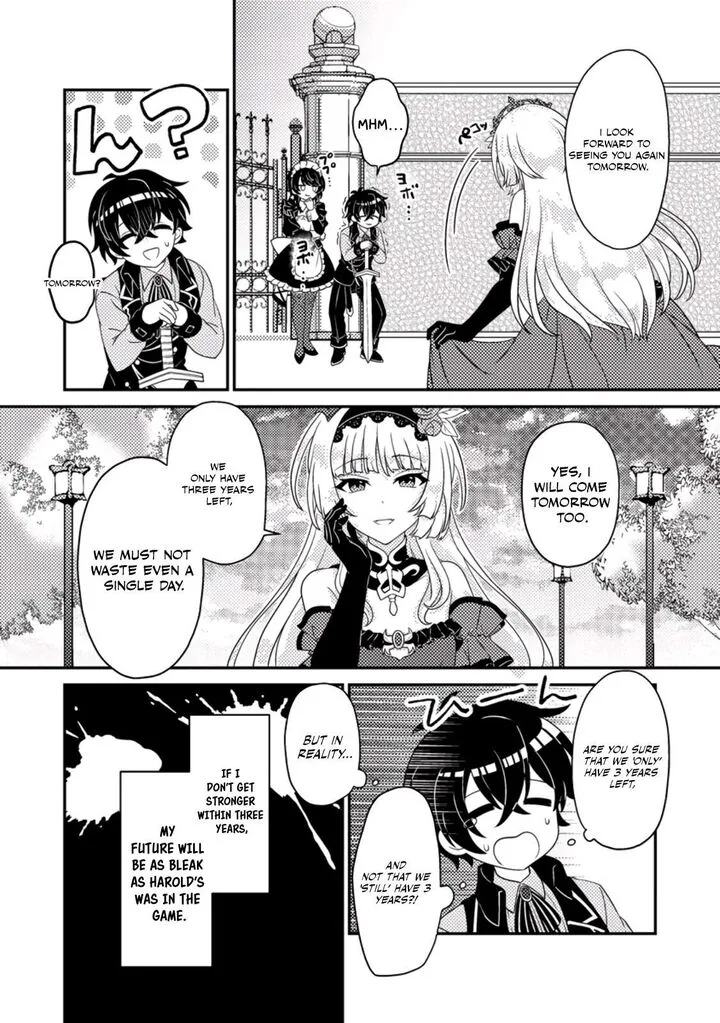 Munou no Akudou Ouji wa Ikinokoritai: Ren'ai RPG no Akuyaku Mob ni Tensei Shita kedo, Gensaku Mushi Shite Saikyou o Mezasu Chapter 2 page 30