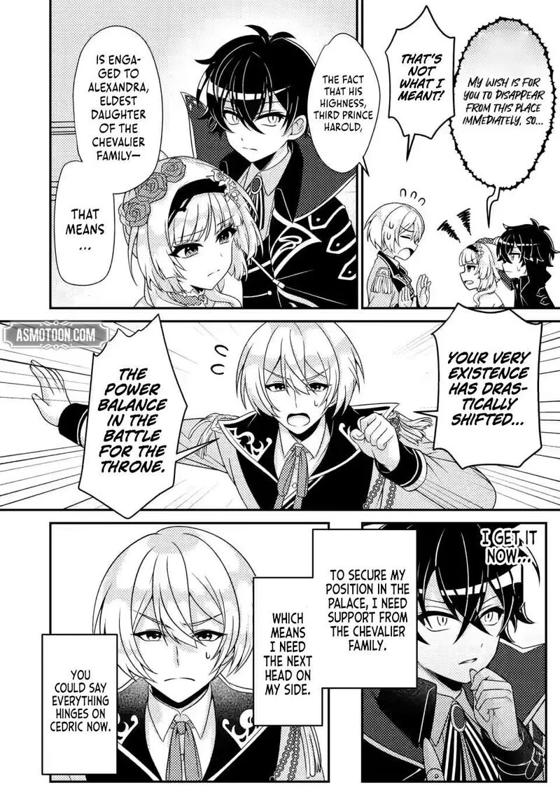 Munou no Akudou Ouji wa Ikinokoritai: Ren'ai RPG no Akuyaku Mob ni Tensei Shita kedo, Gensaku Mushi Shite Saikyou o Mezasu Chapter 7.2 page 5