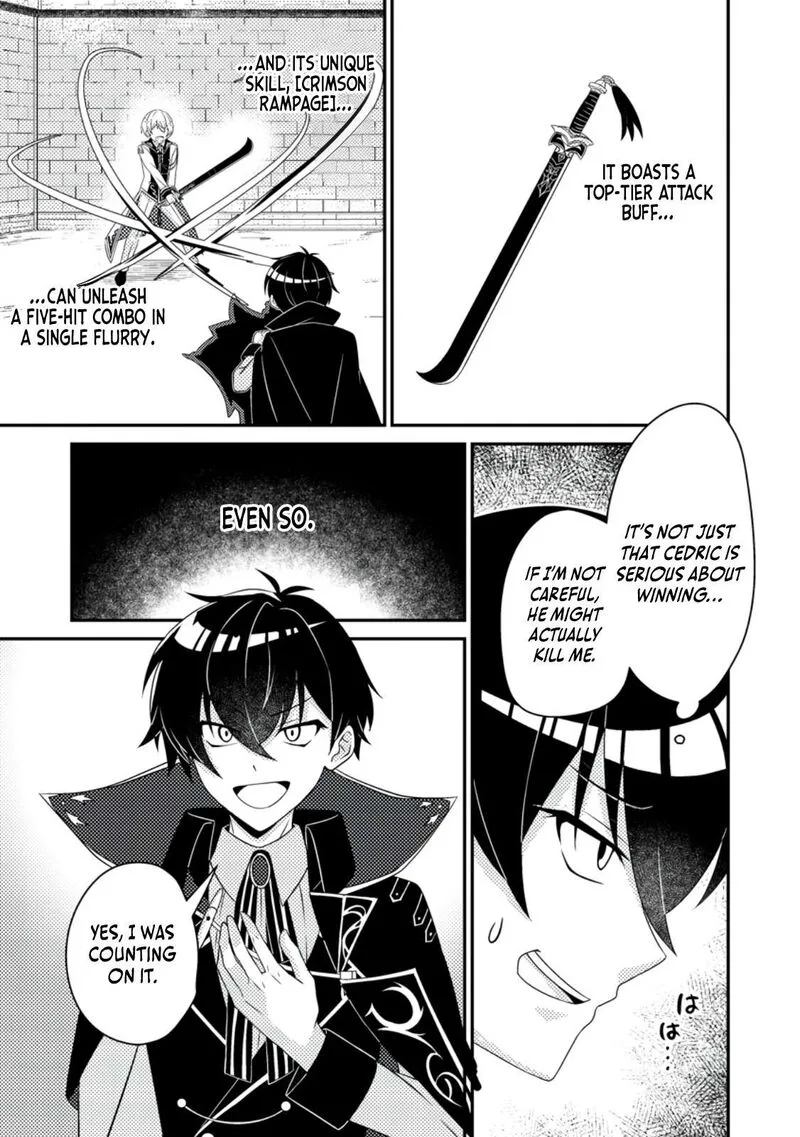 Munou no Akudou Ouji wa Ikinokoritai: Ren'ai RPG no Akuyaku Mob ni Tensei Shita kedo, Gensaku Mushi Shite Saikyou o Mezasu Chapter 8 page 25
