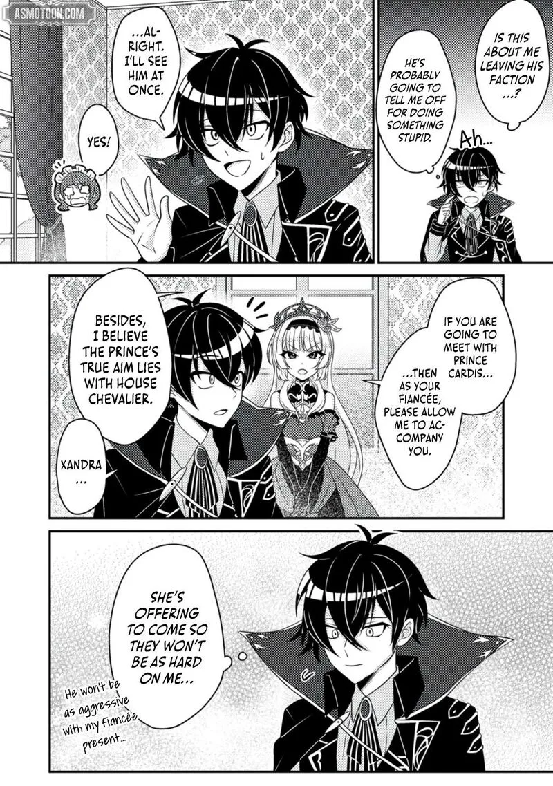 Munou no Akudou Ouji wa Ikinokoritai: Ren'ai RPG no Akuyaku Mob ni Tensei Shita kedo, Gensaku Mushi Shite Saikyou o Mezasu Chapter 9 page 22
