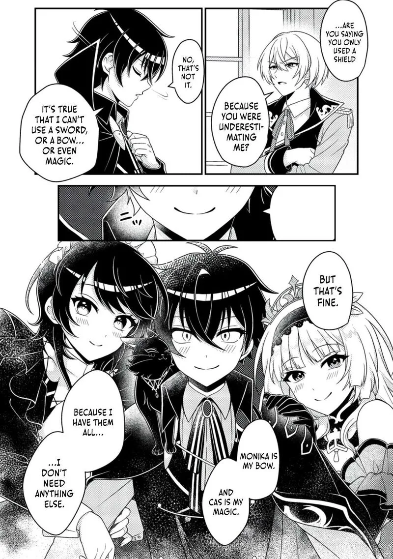 Munou no Akudou Ouji wa Ikinokoritai: Ren'ai RPG no Akuyaku Mob ni Tensei Shita kedo, Gensaku Mushi Shite Saikyou o Mezasu Chapter 9 page 13