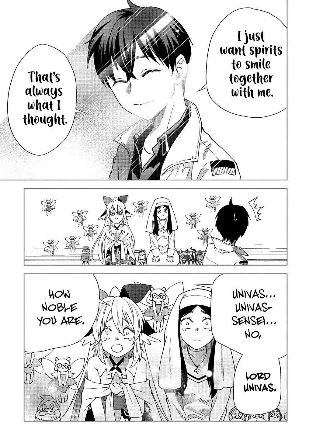 Munou to Yobareta "Seirei Tarashi" ~Jitsuwa Inou de, Seirei Kaide wa Densetsuteki Hero Deshita~ Chapter 10 page 22