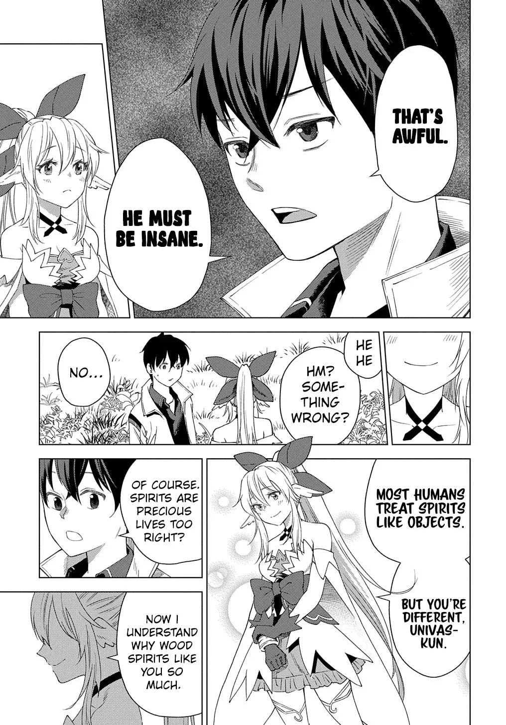 Munou to Yobareta "Seirei Tarashi" ~Jitsuwa Inou de, Seirei Kaide wa Densetsuteki Hero Deshita~ Chapter 2 page 14