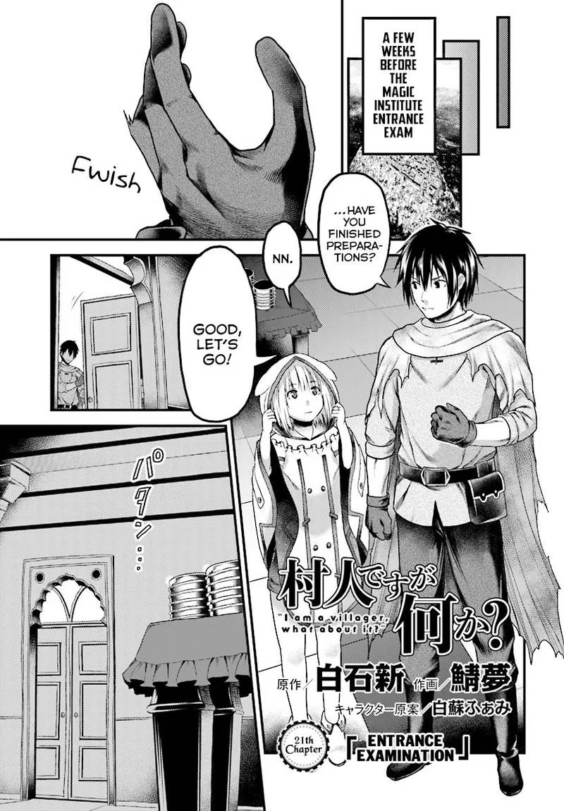 Murabito desu ga Nani ka? Chapter 21 page 1