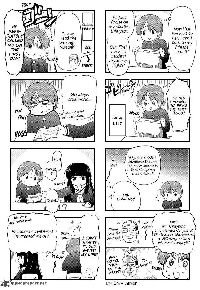 Musashi-kun to Murayama-san wa Tsukiatte Mita. Chapter 1 page 5