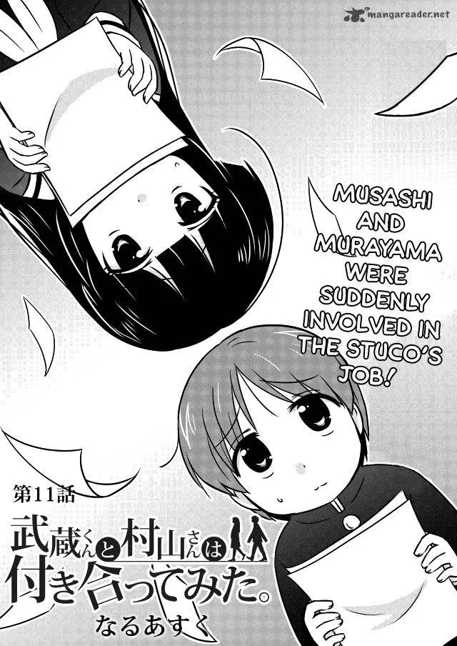 Musashi-kun to Murayama-san wa Tsukiatte Mita. Chapter 11 page 1