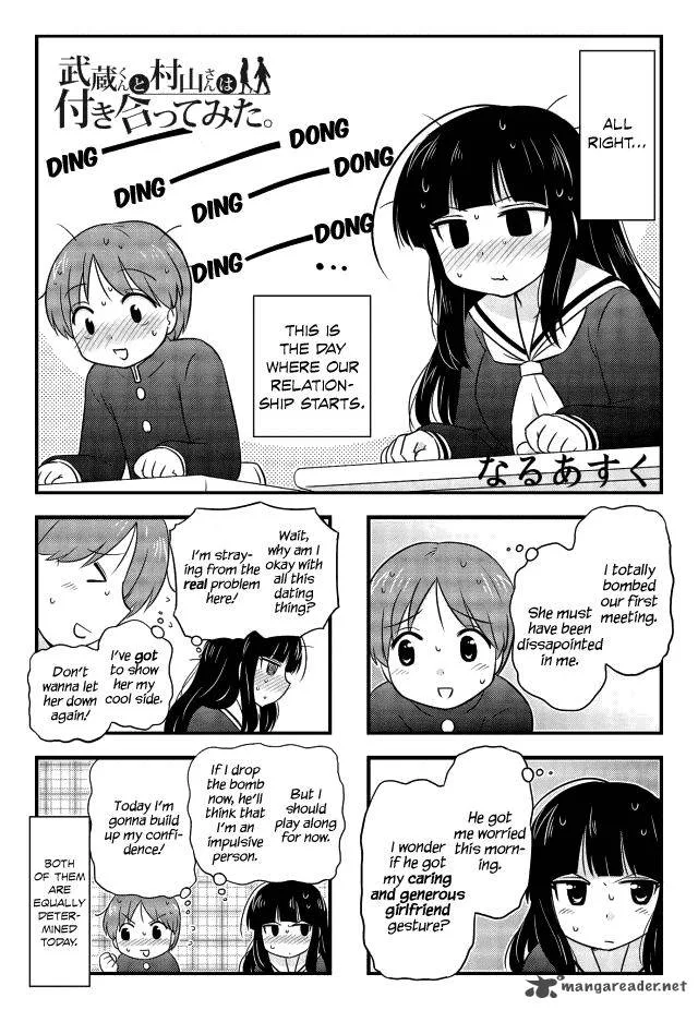 Musashi-kun to Murayama-san wa Tsukiatte Mita. Chapter 3 page 1