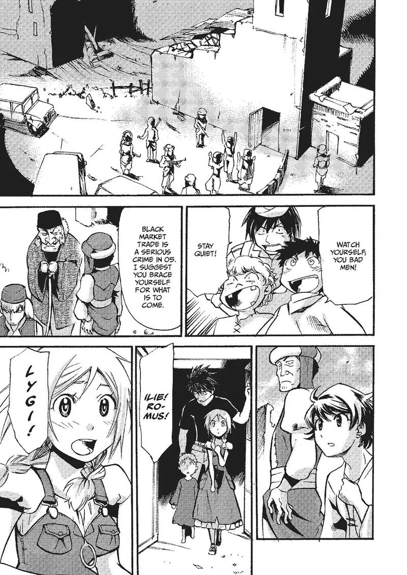 Mushikago no Cagaster Chapter 19.5 page 36