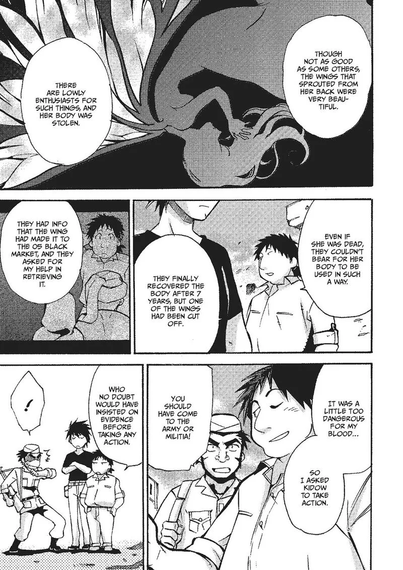 Mushikago no Cagaster Chapter 19.5 page 38