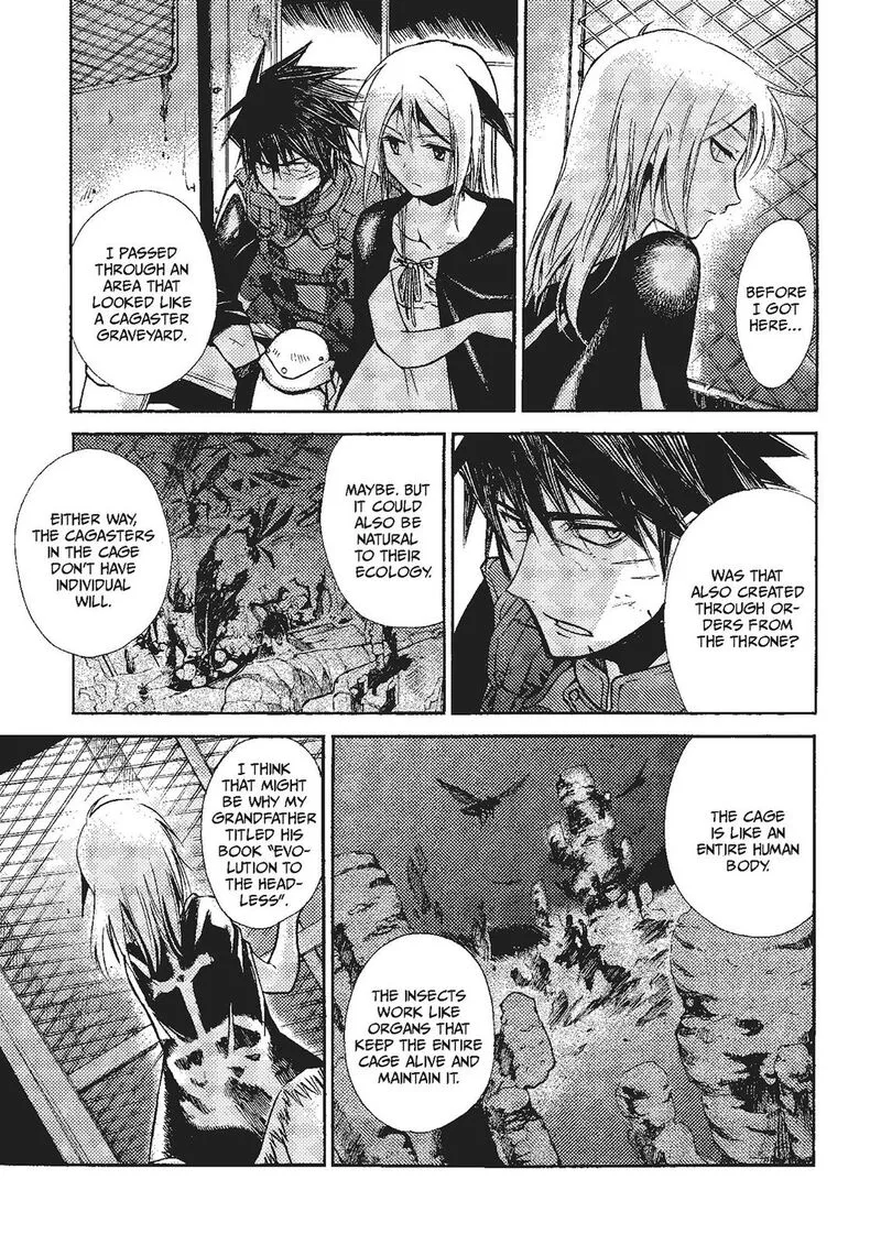 Mushikago no Cagaster Chapter 19 page 35