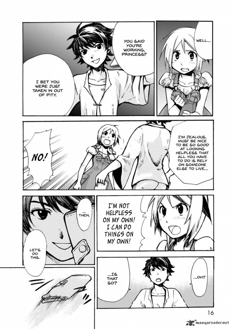 Mushikago no Cagaster Chapter 5 page 16