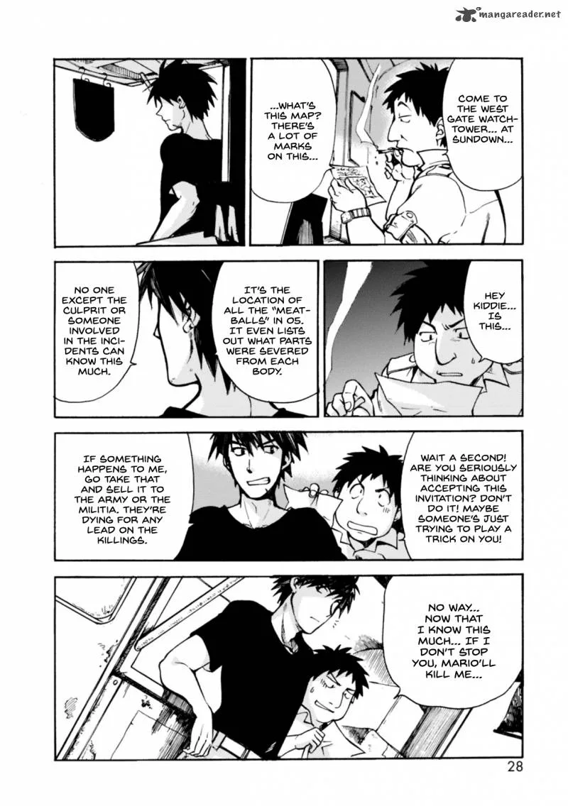 Mushikago no Cagaster Chapter 5 page 28