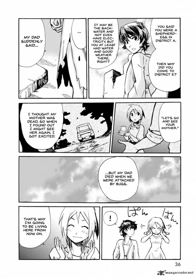 Mushikago no Cagaster Chapter 5 page 36