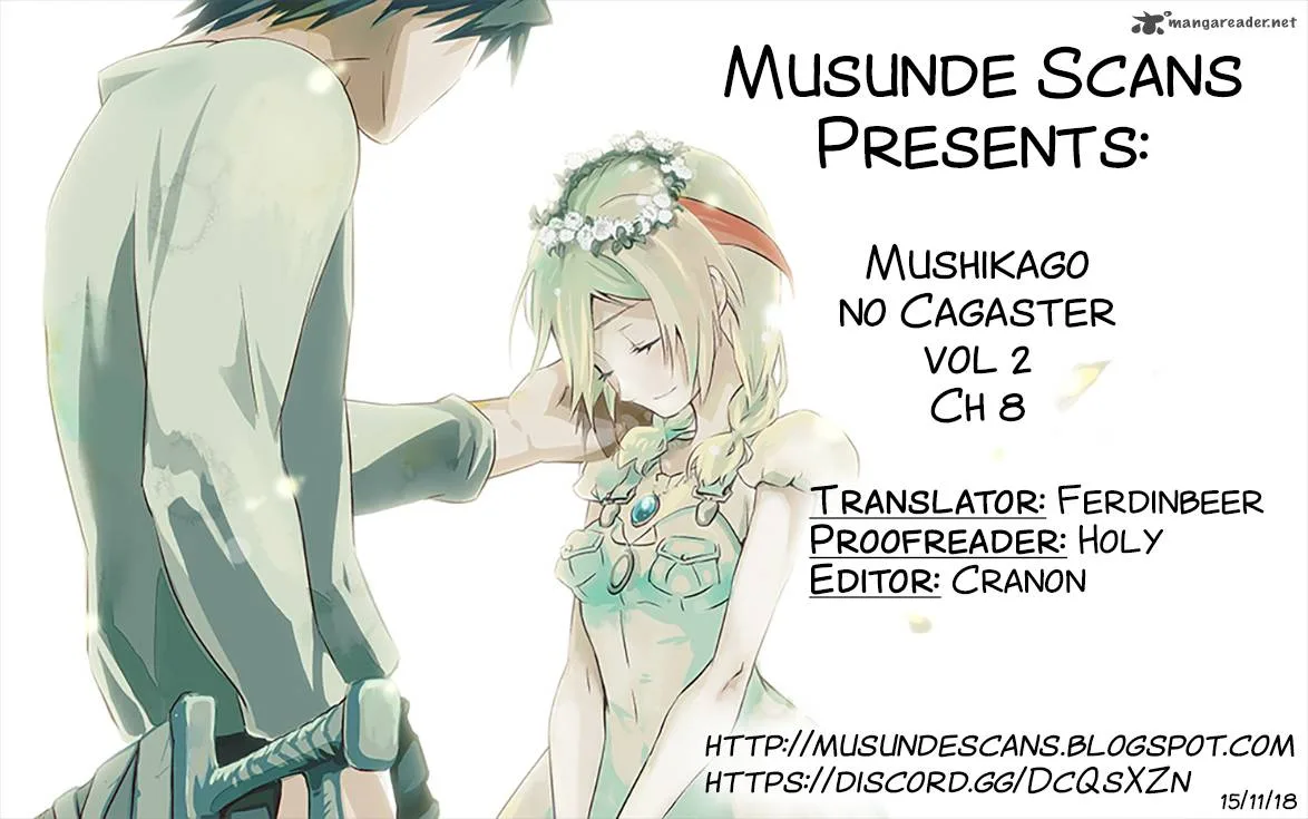 Mushikago no Cagaster Chapter 8 page 1