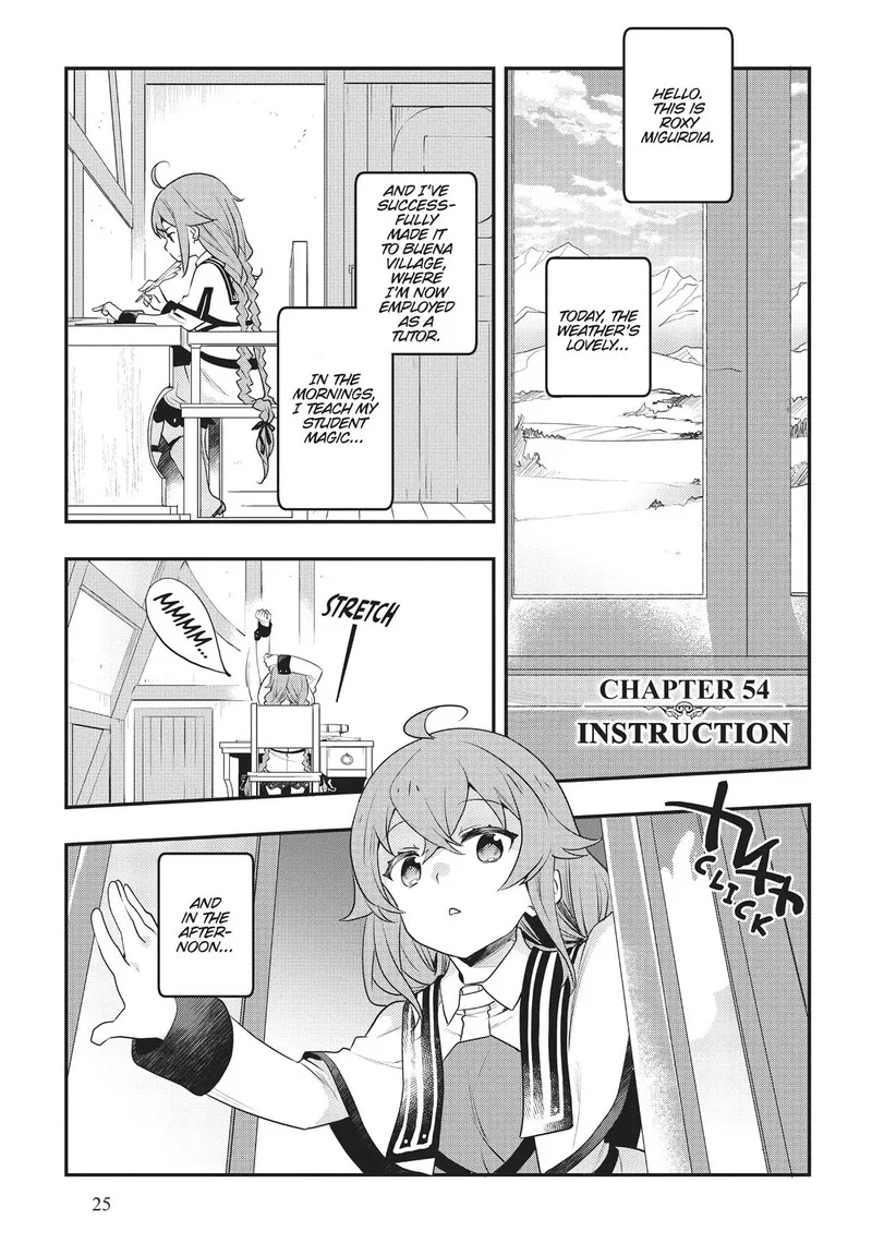 Mushoku Tensei - Roxy is Serious Chapter 54 page 1