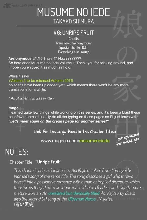 Musume no Iede Chapter 6 page 35