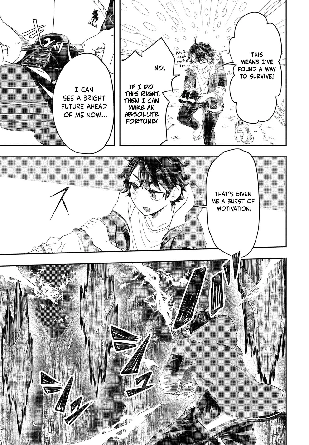Muteki Shounin no Isekai Nariagari Monogatari ~Gendai no Seihin o Jizai ni Toriyoseru Sukiru ga Aru Node Isekai de wa Rakushoudesu~ Chapter 1 page 25