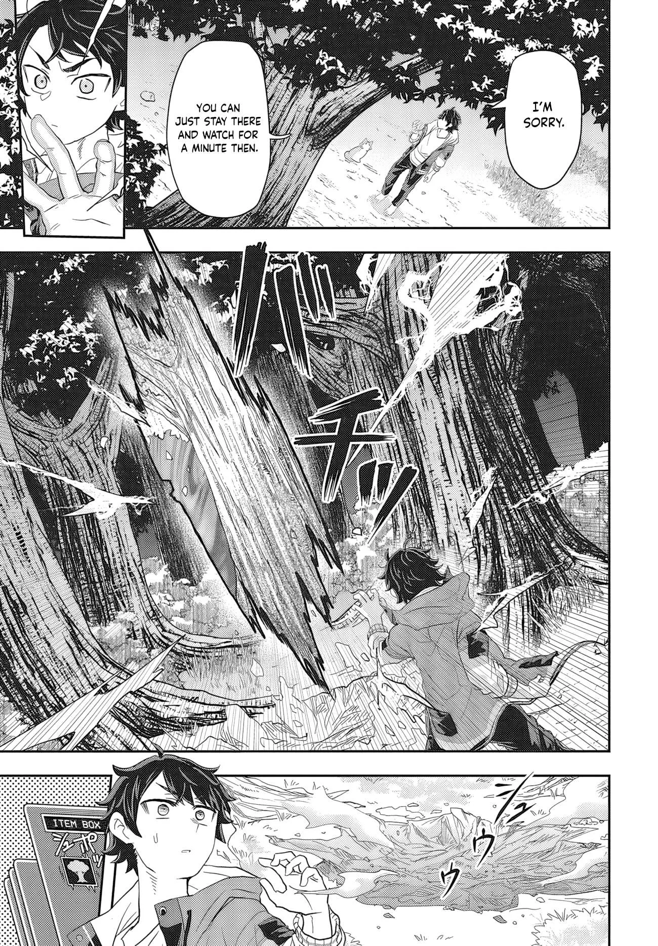 Muteki Shounin no Isekai Nariagari Monogatari ~Gendai no Seihin o Jizai ni Toriyoseru Sukiru ga Aru Node Isekai de wa Rakushoudesu~ Chapter 1 page 21