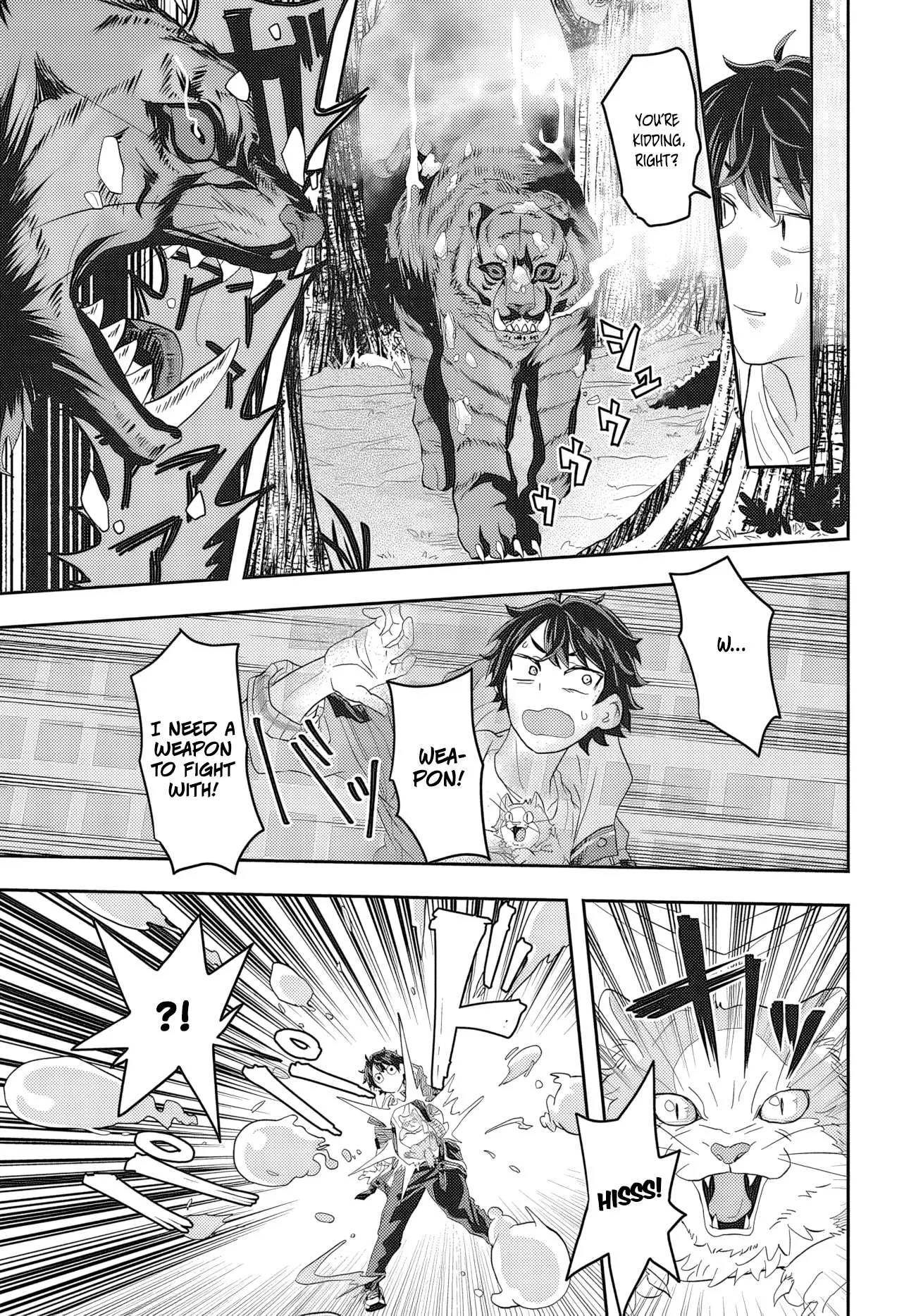 Muteki Shounin no Isekai Nariagari Monogatari ~Gendai no Seihin o Jizai ni Toriyoseru Sukiru ga Aru Node Isekai de wa Rakushoudesu~ Chapter 1 page 33