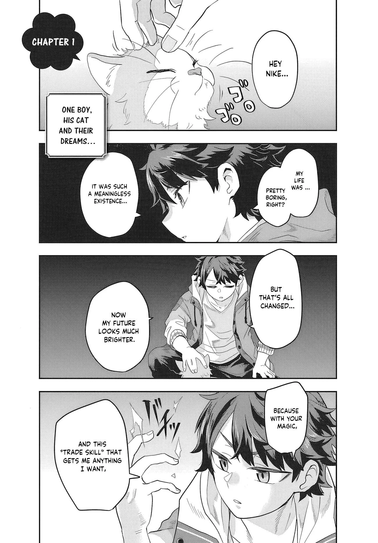 Muteki Shounin no Isekai Nariagari Monogatari ~Gendai no Seihin o Jizai ni Toriyoseru Sukiru ga Aru Node Isekai de wa Rakushoudesu~ Chapter 1 page 1