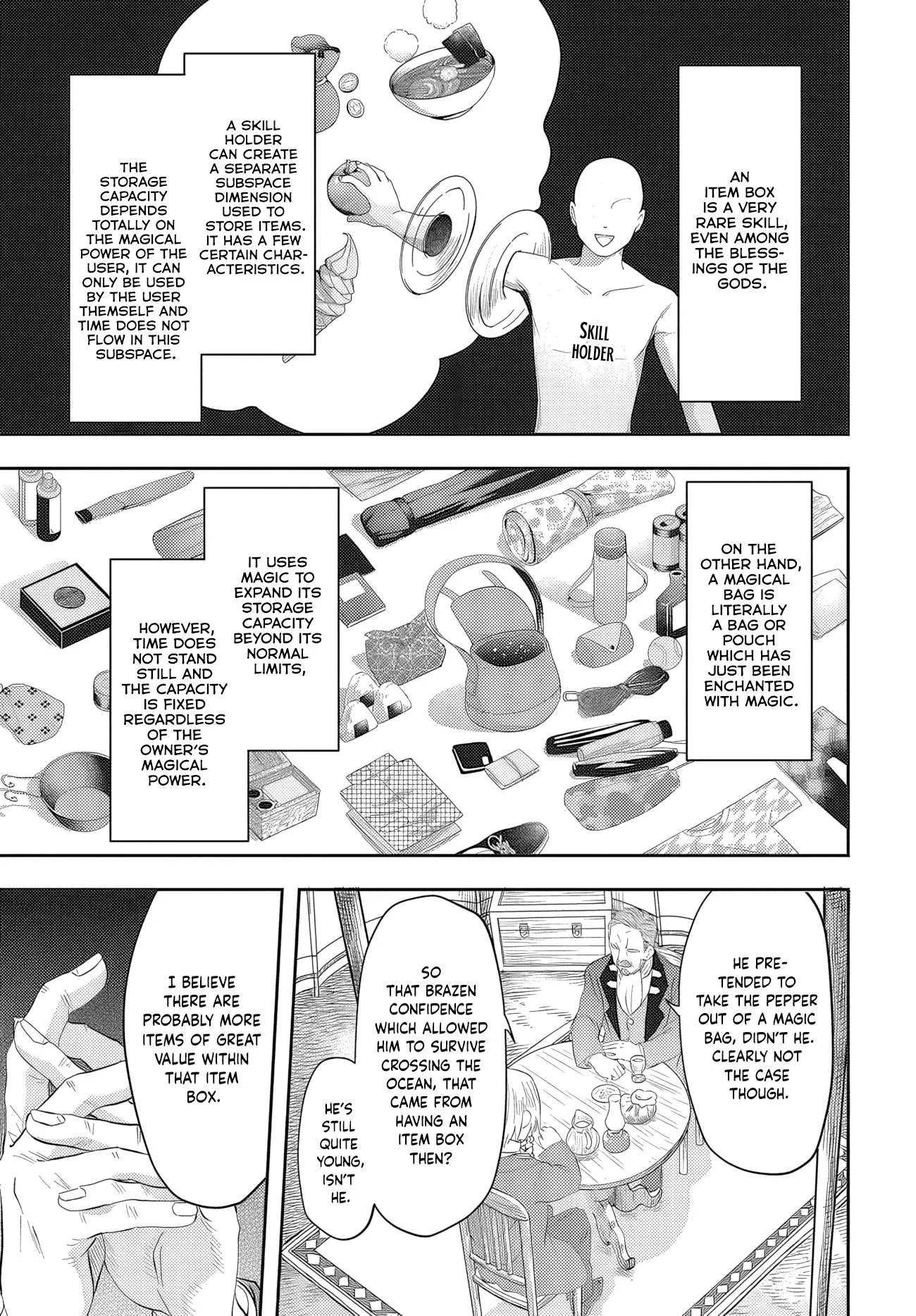 Muteki Shounin no Isekai Nariagari Monogatari ~Gendai no Seihin o Jizai ni Toriyoseru Sukiru ga Aru Node Isekai de wa Rakushoudesu~ Chapter 1 page 63